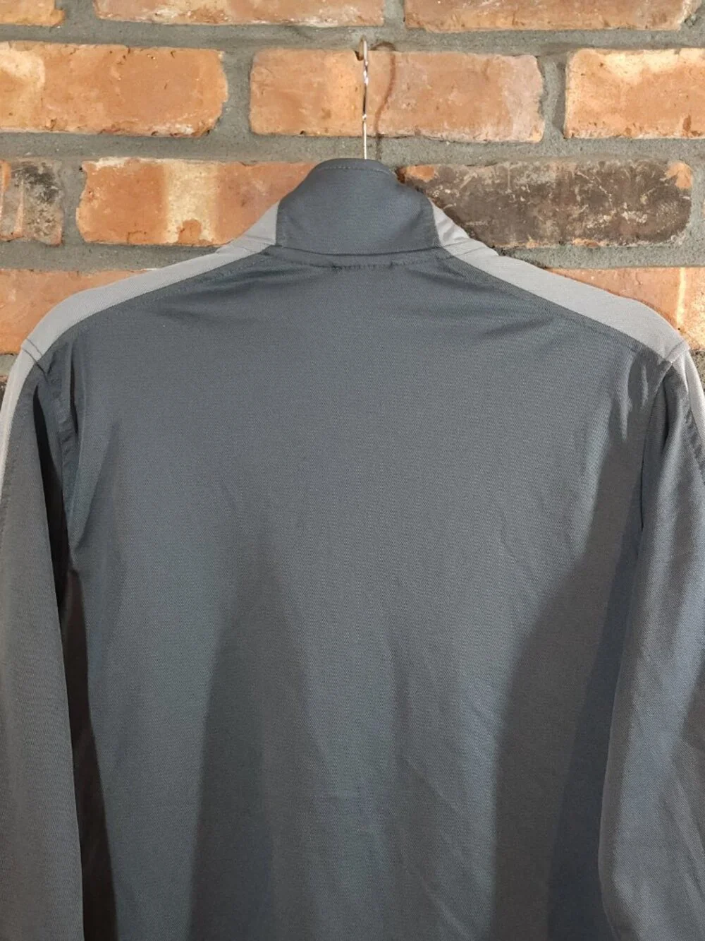 Starter Full Zip Track Jacket in Gray Athleisure Retro Athletic Workout Men's S